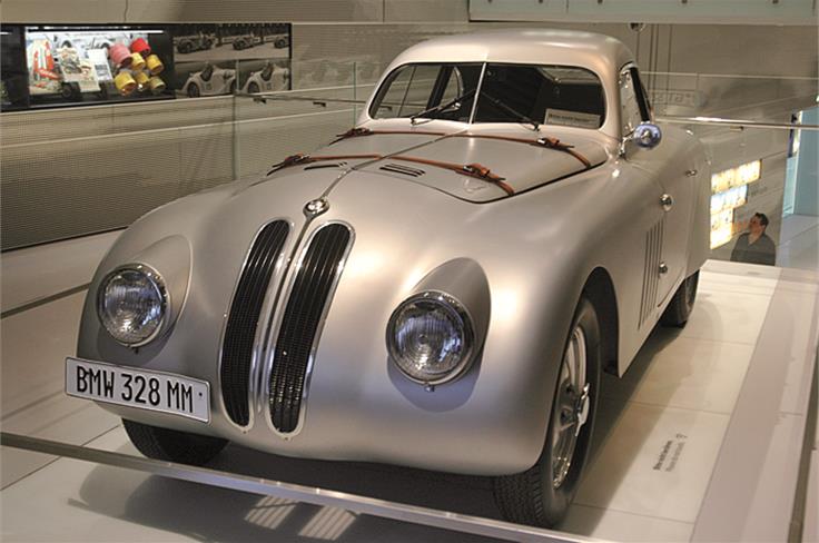 The Magnesium spaceframe BMW 328 racer